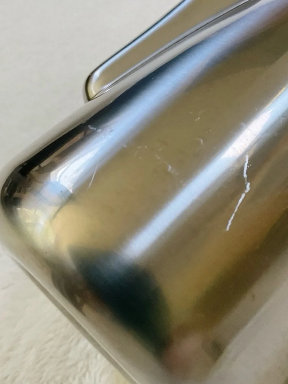 Vintage Alessi Italy 18/10 Stainless Steel Coffee Server Pot Modernist MCM